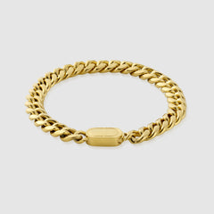 Cuban Bracelet (Gold) 8mm