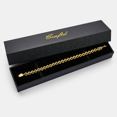 Melted Link Bracelet (Gold)