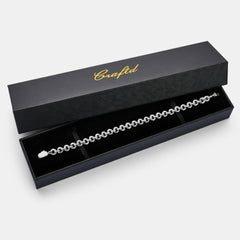 Melted Link Bracelet (Silver)