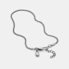 Curb Bracelet (Silver) 2mm