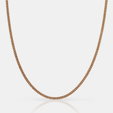Cuban (Rose Gold) 2mm