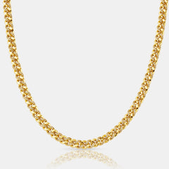 Half Iced Cuban (Gold) 6mm