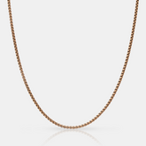 Round Box Chain (Rose Gold) 2mm
