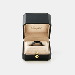 Rounded Ring (Black) 7mm | Tungsten