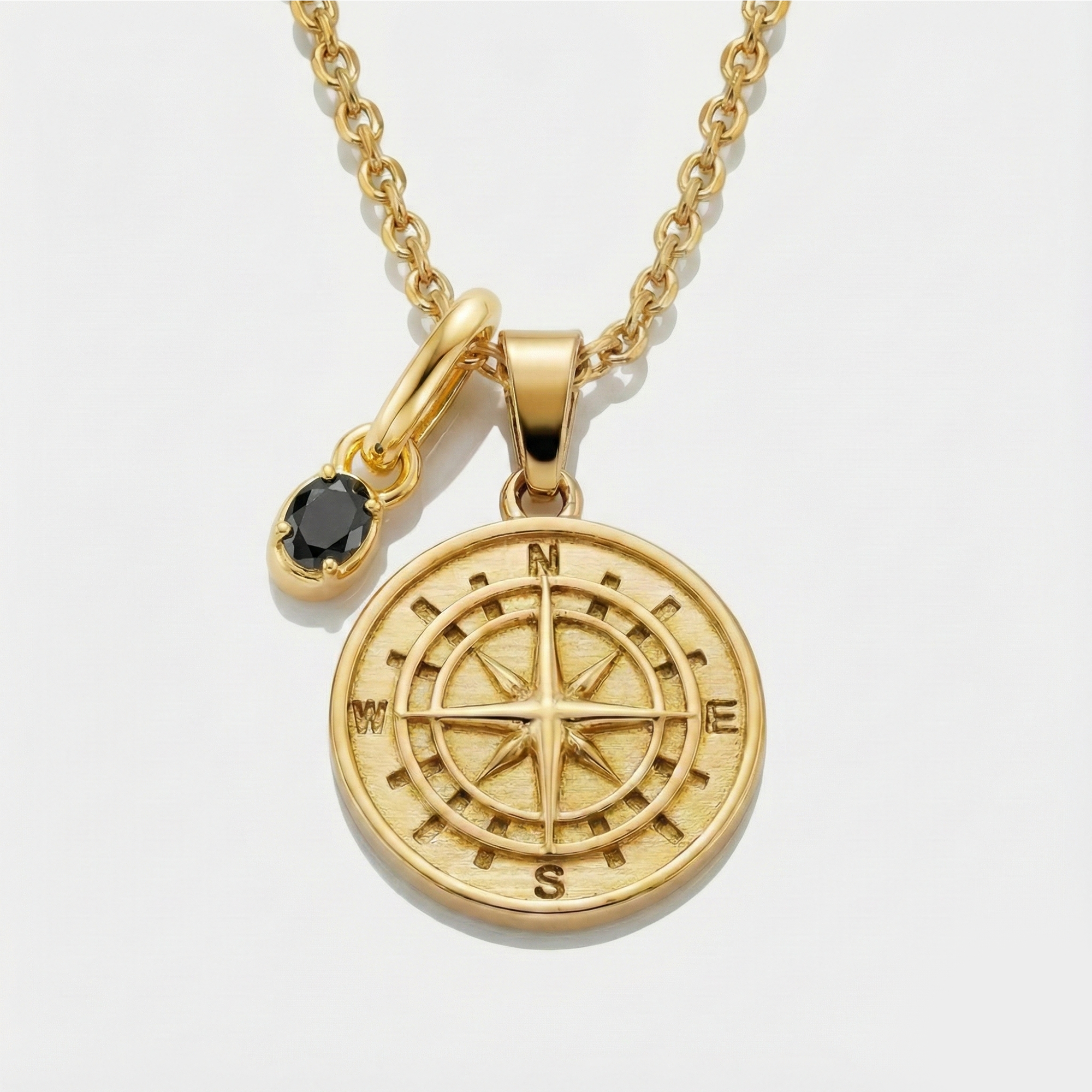 Build Your Own Pendant (Gold) | Onyx Stone