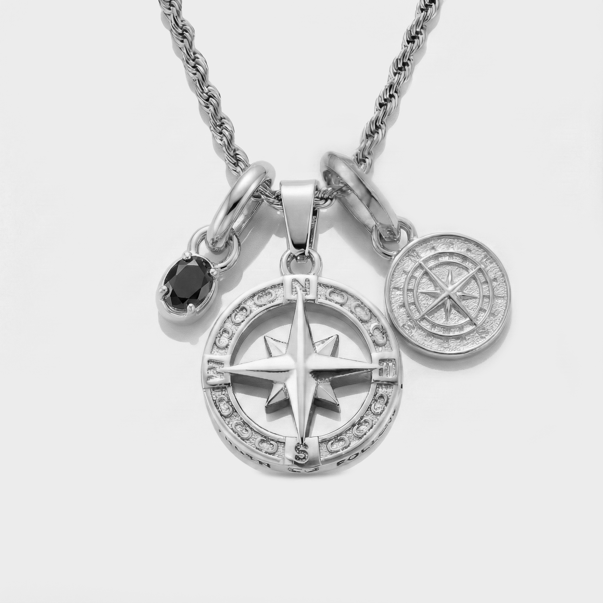 Build Your Own Pendant (Silver) | Onyx Stone