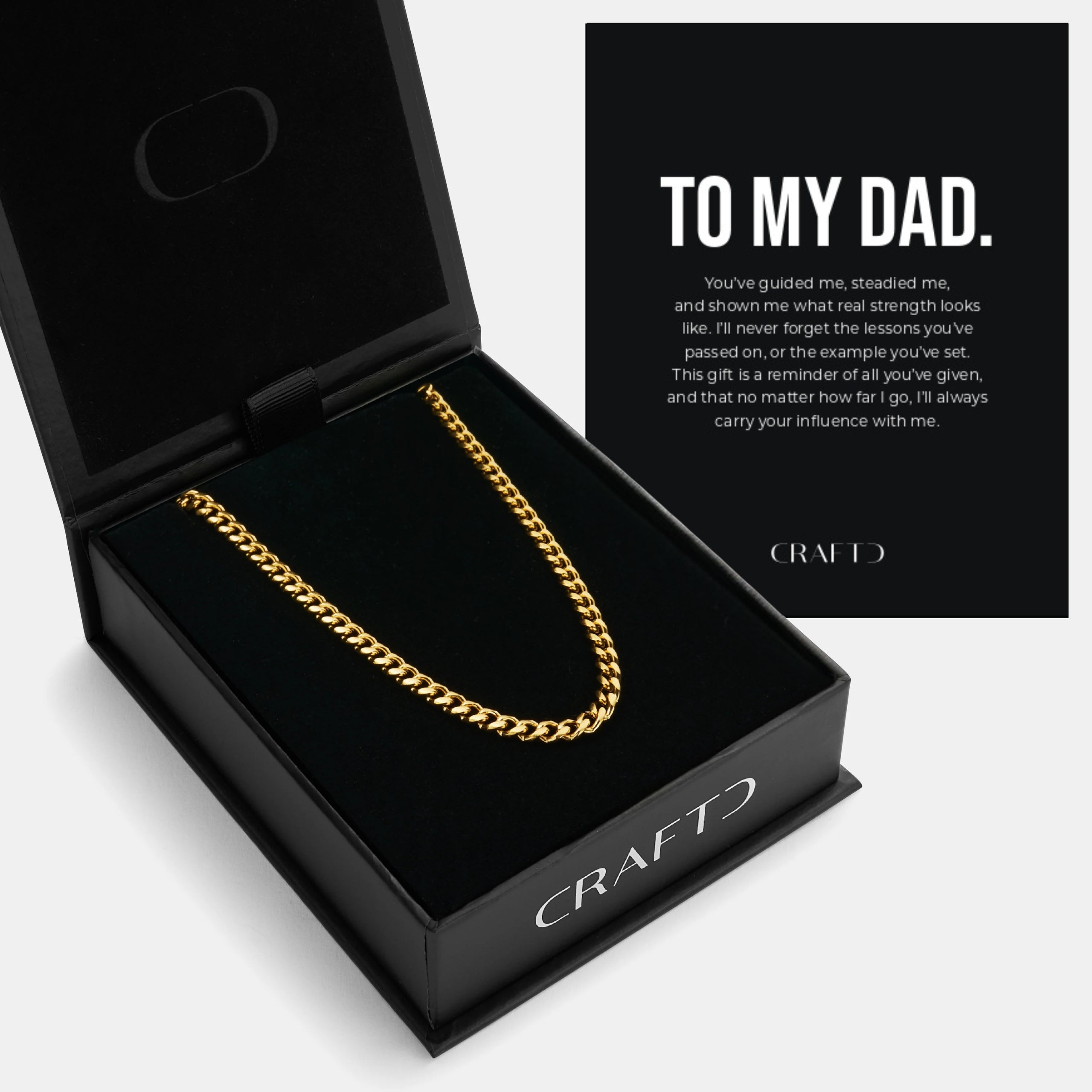 Father's Day Gift Set (Gold)