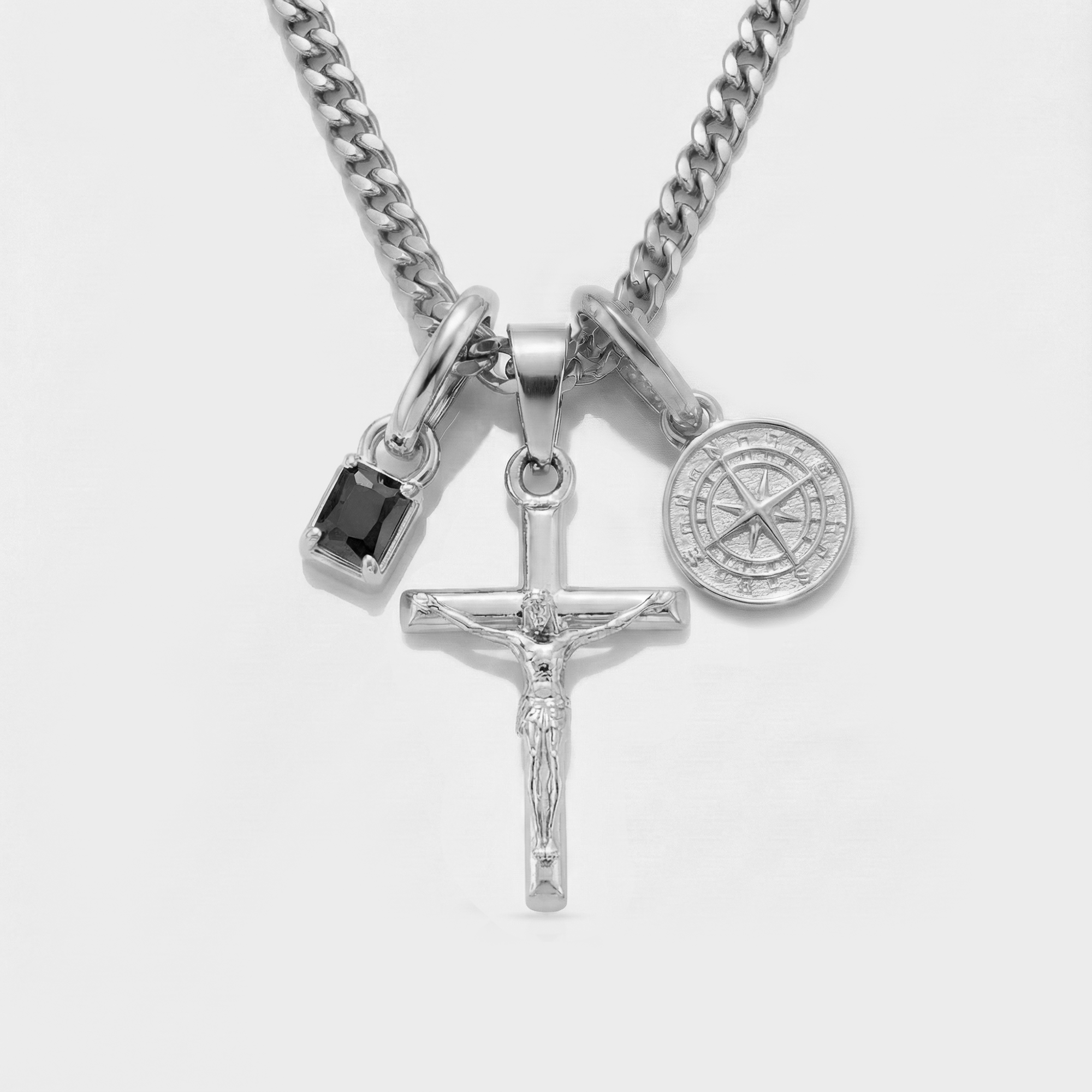 Build Your Own Pendant (Silver) | Onyx Stone