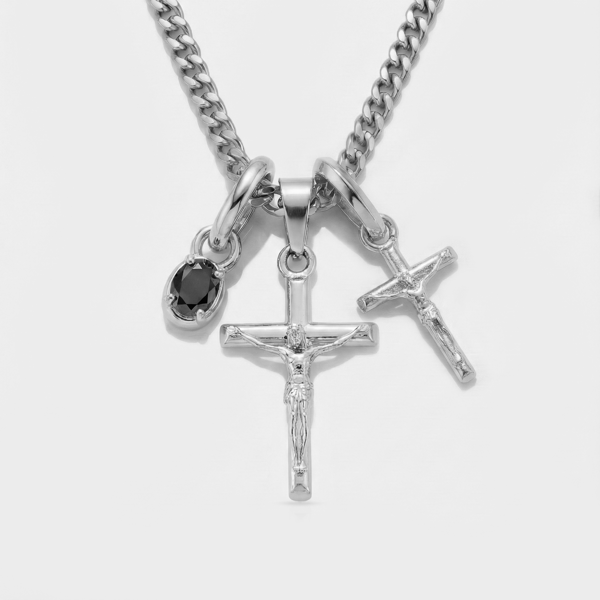 Build Your Own Pendant (Silver) | Onyx Stone