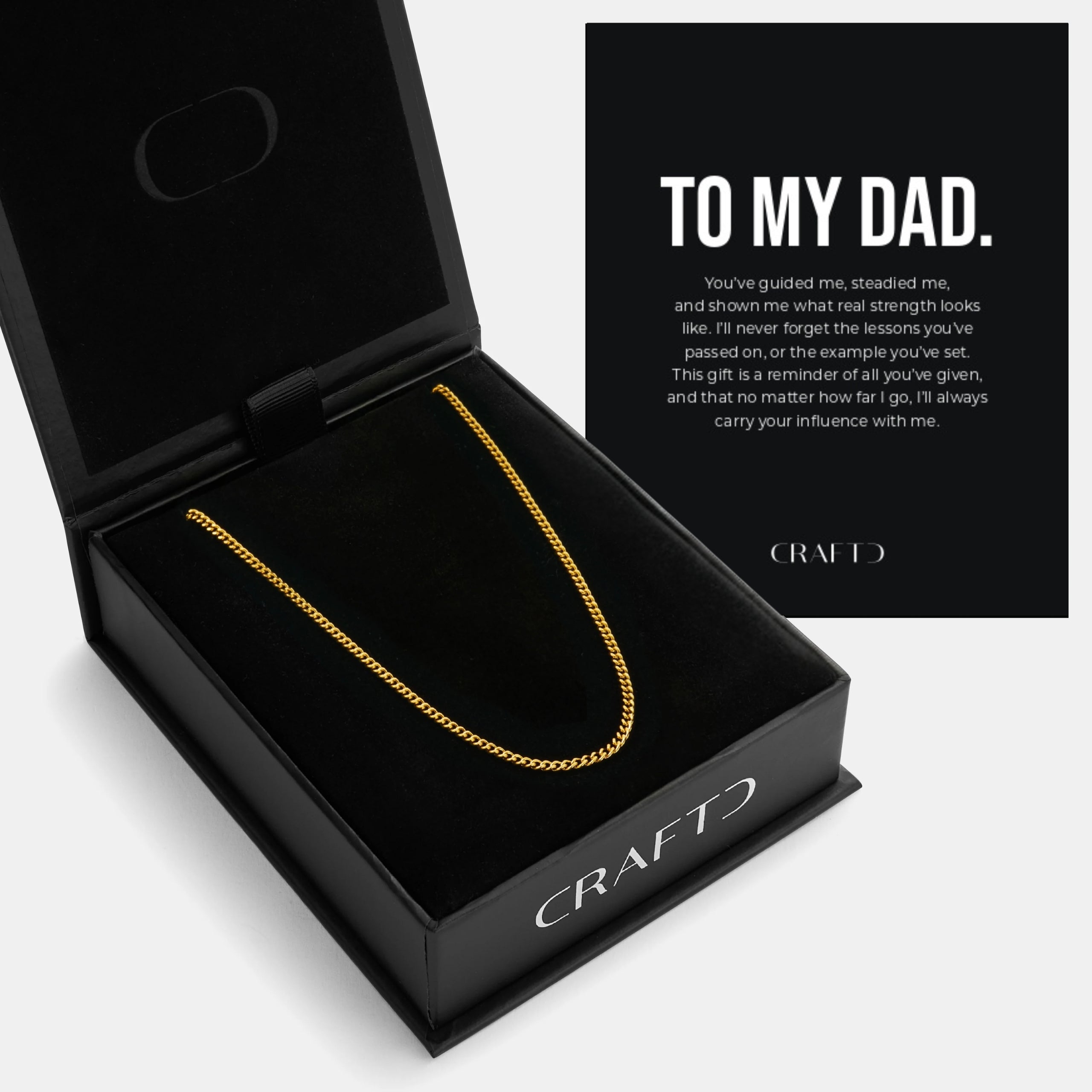 Father's Day Gift Set (Gold)