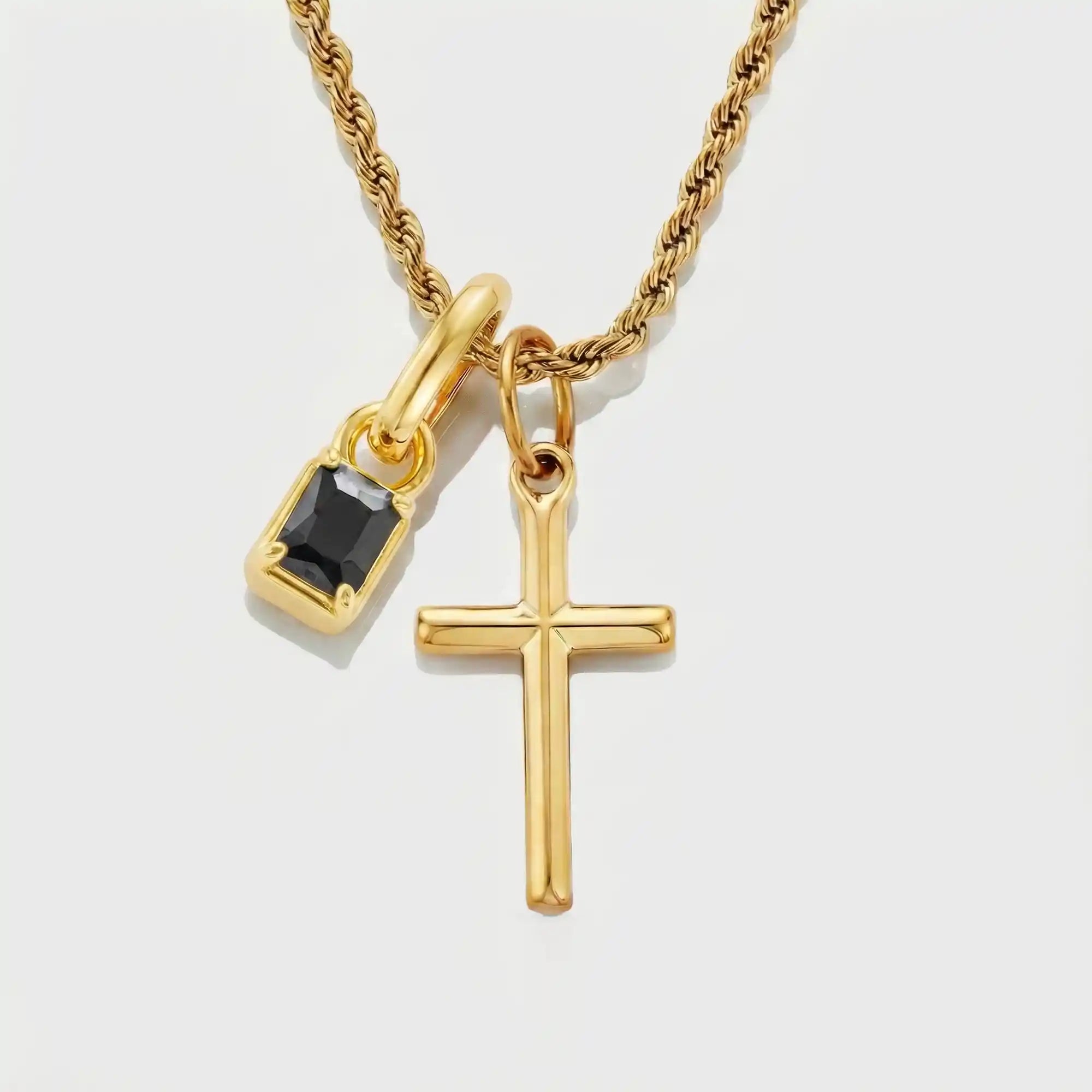 Build Your Own Pendant (Gold) | Onyx Stone