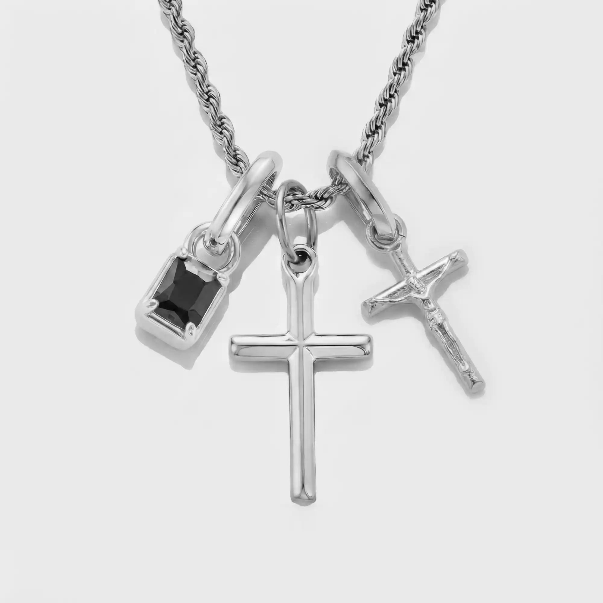 Build Your Own Pendant (Silver) | Onyx Stone