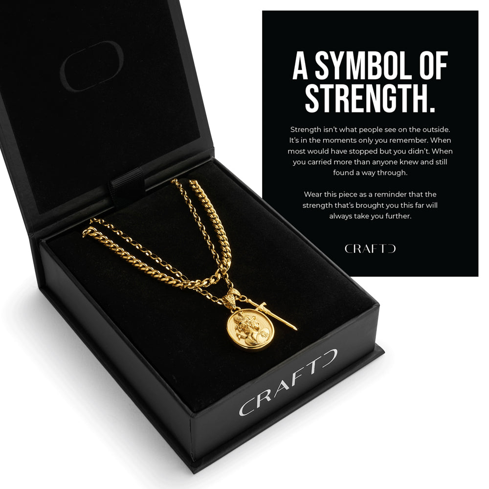 Meaningful Pendant Gift Set (Gold)
