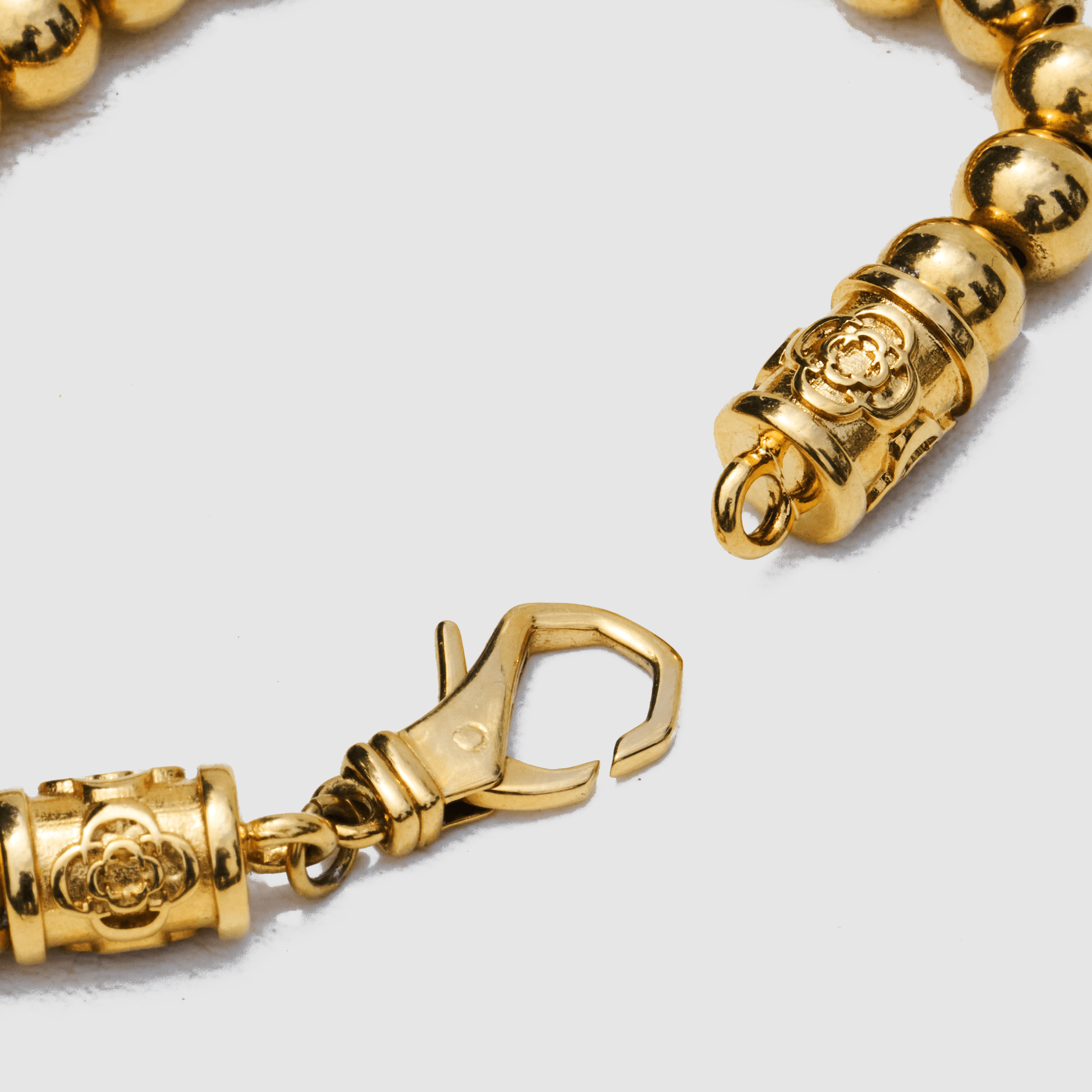 Chrome Ball Bracelet (Gold)