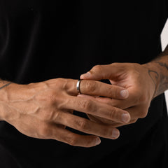 Flat Band Ring (Silver) 3mm