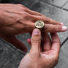 St. Christopher Ring (Gold)