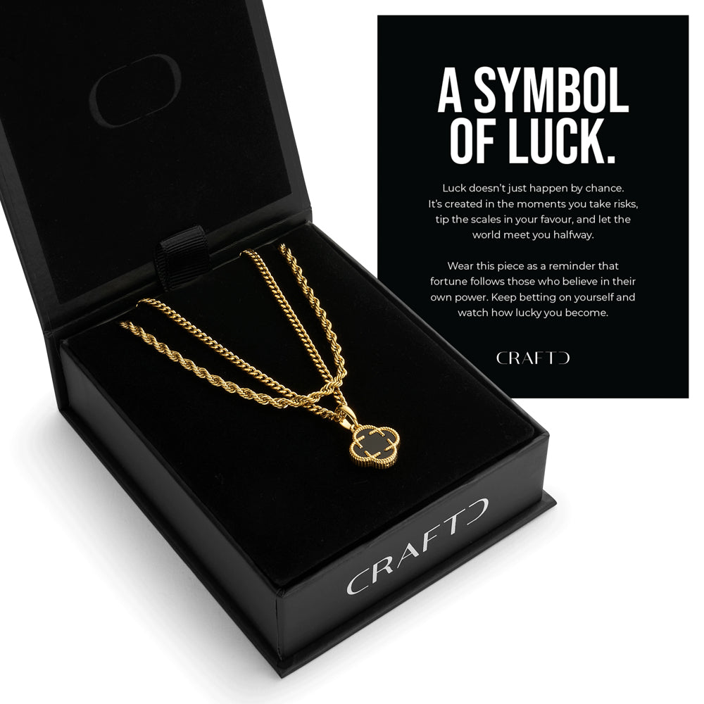 Meaningful Pendant Gift Set (Gold)