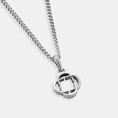 Clover Logo Pendant (Silver)