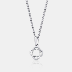 Clover Logo Pendant (Silver)