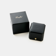 Bevelled Ring (Black) 8mm | Sterling Silver