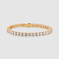 Tennis Bracelet (Gold) 5mm