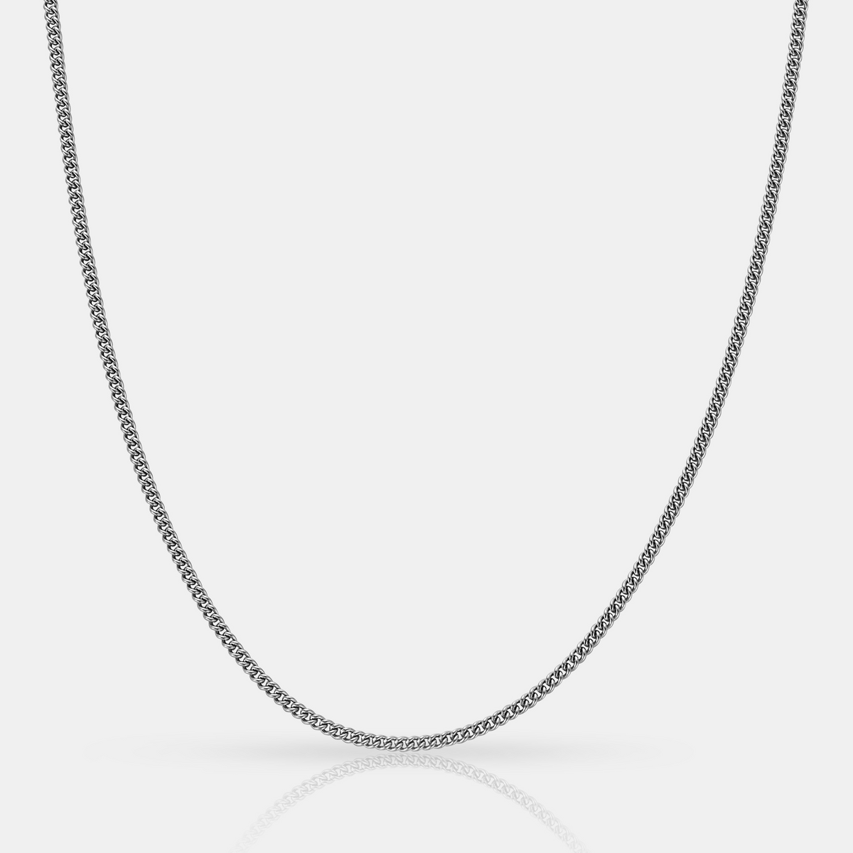 Cuban (Silver) 2mm