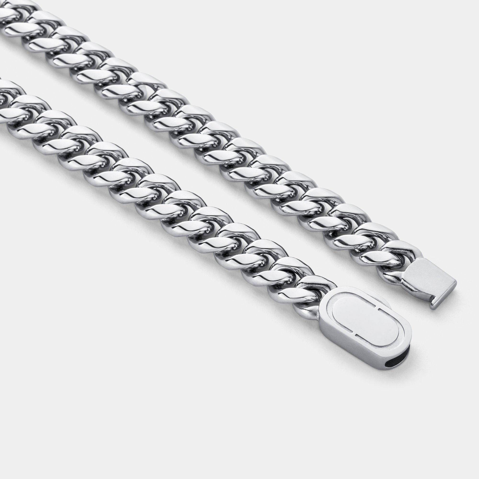 Cuban 8mm Set (Silver)