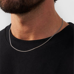 Cuban (Silver) 2mm