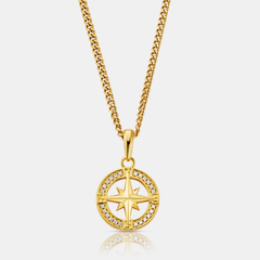 Iced North Star (Gold)