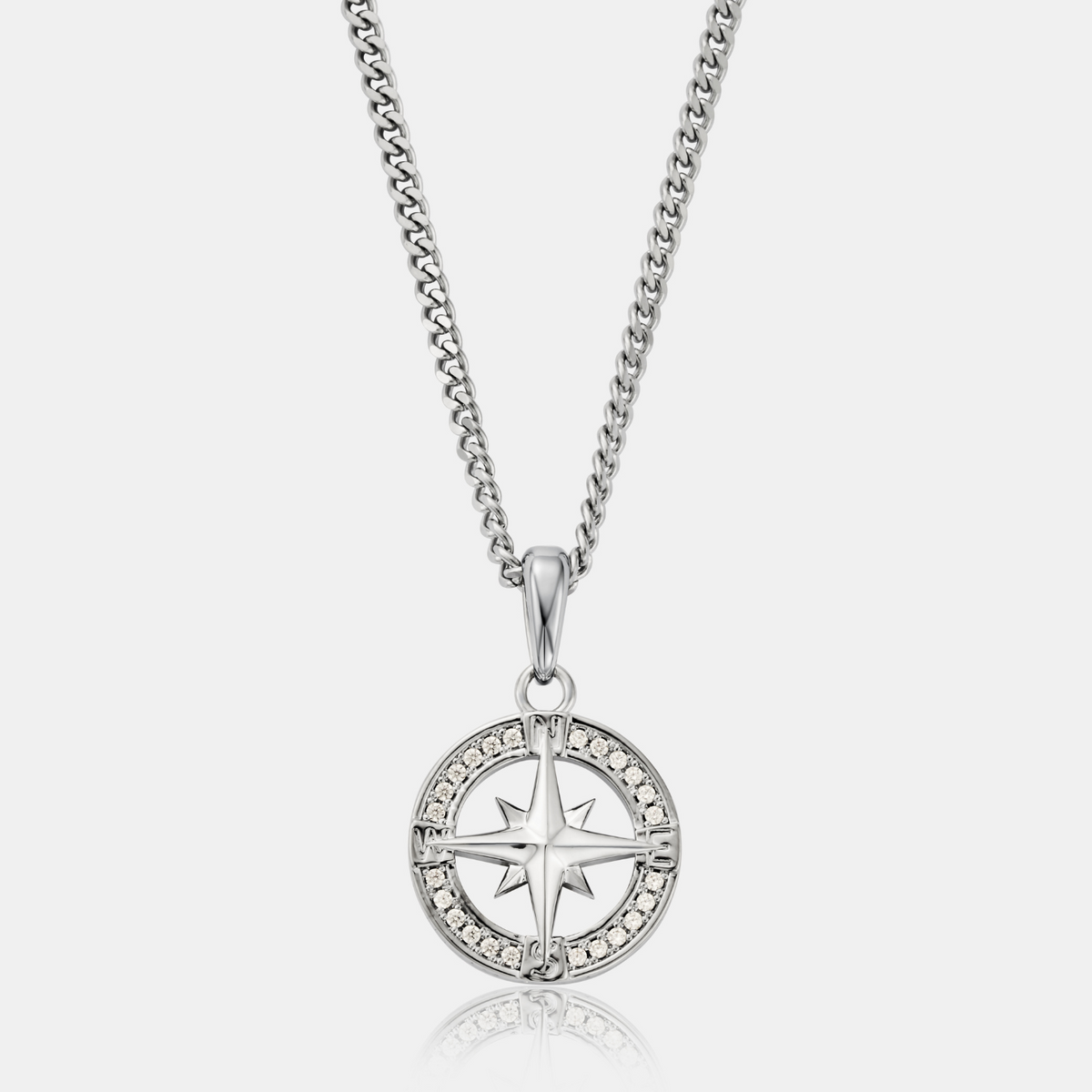 Iced North Star (Silver)