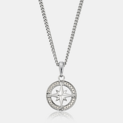 Iced North Star (Silver)
