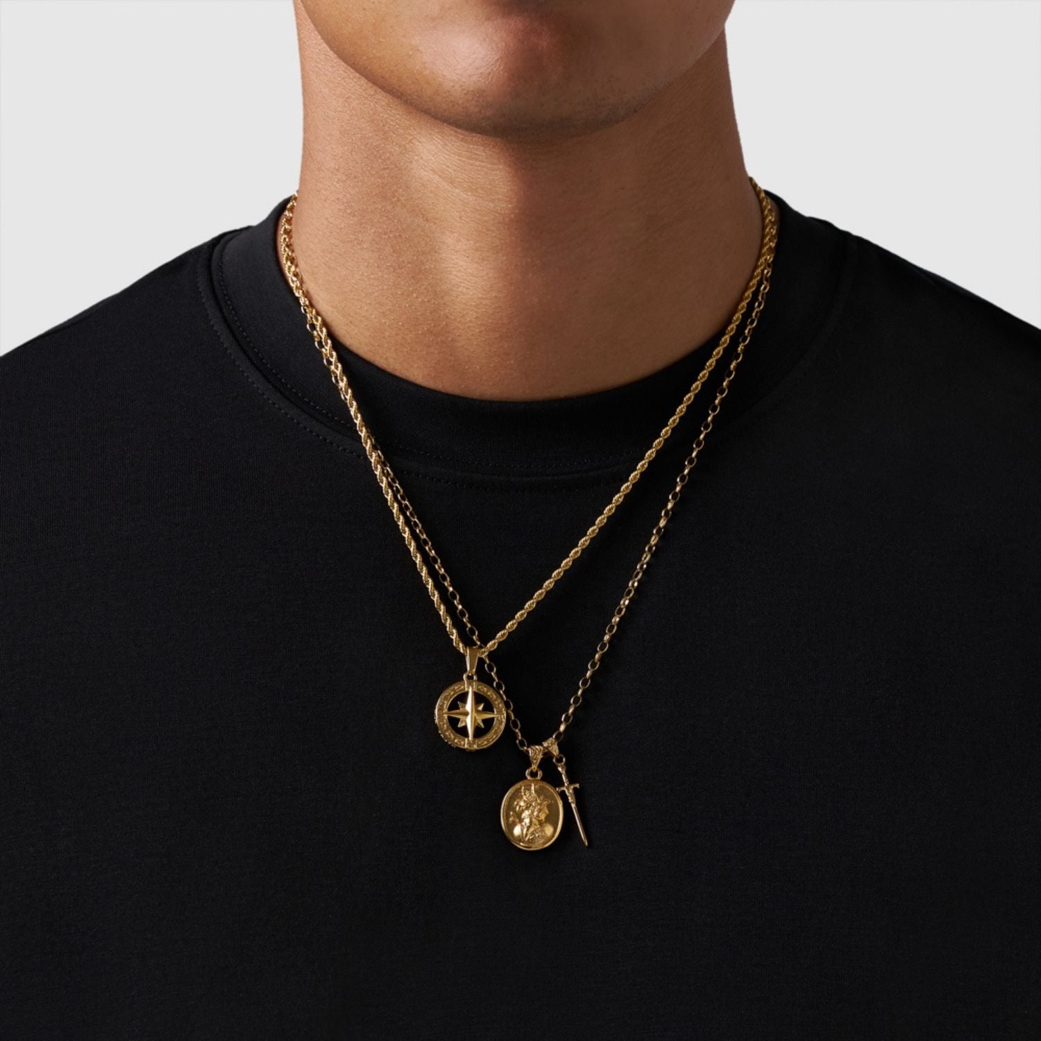 Make A Pendant Set (Gold)