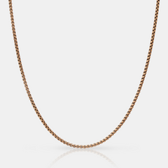 Round Box Chain (Rose Gold) 2mm